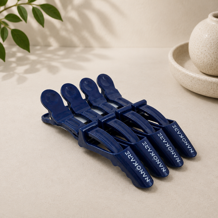 Nano Kare Sectioning Clips Navy