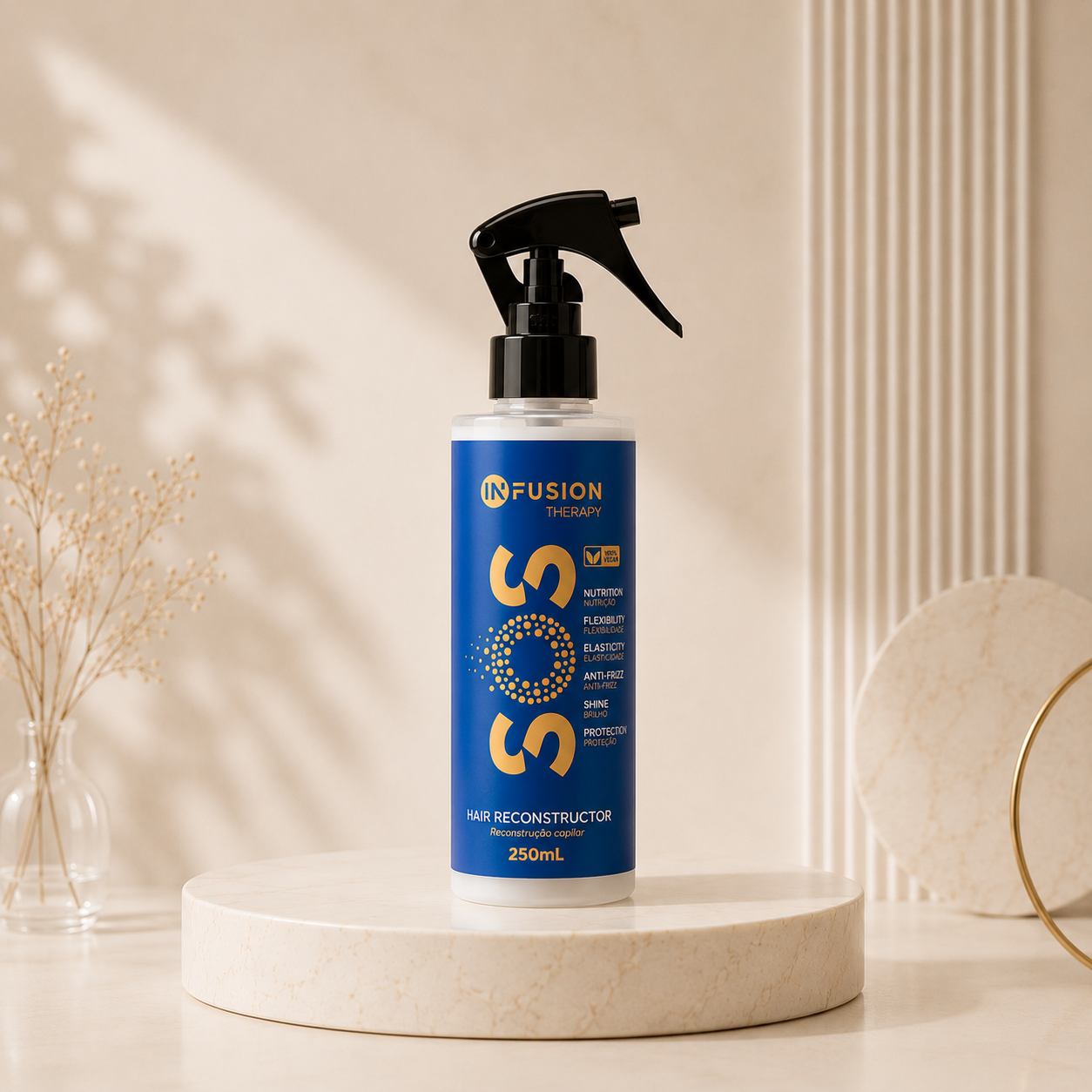 InFusion SOS Hair Reconstructor – Repair, Shine & Anti-Frizz