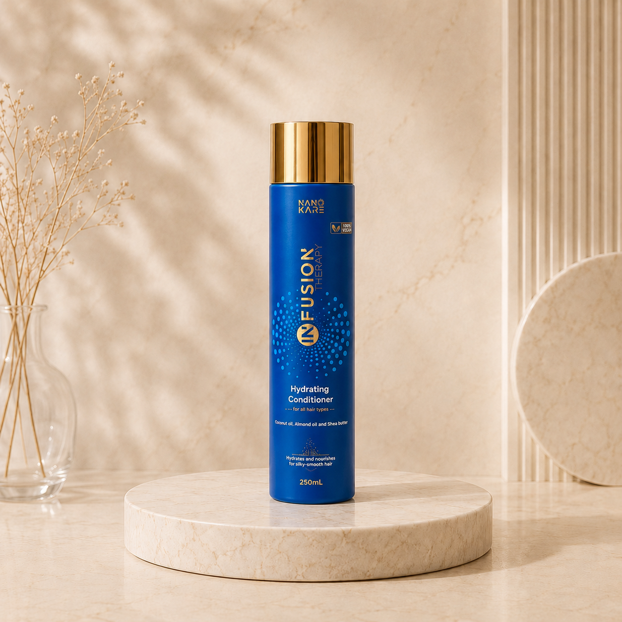 InFusion Hydrating Conditioner – Deep Nourishment with Coconut, Almond & Shea