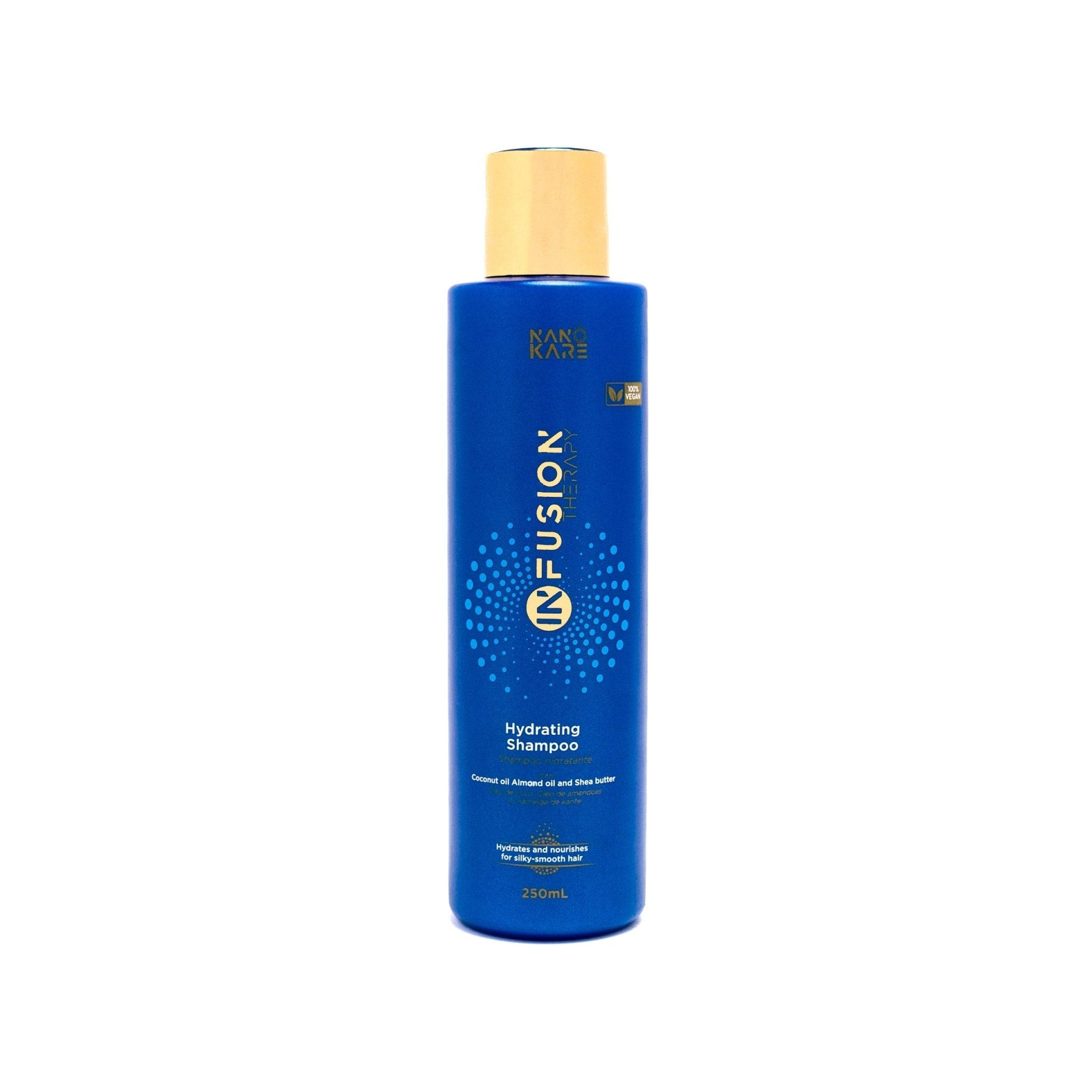 InFusion Hydrating Shampoo – Coconut, Almond & Shea for Silky Hair NK - INF - SH - 300G Nano Kare