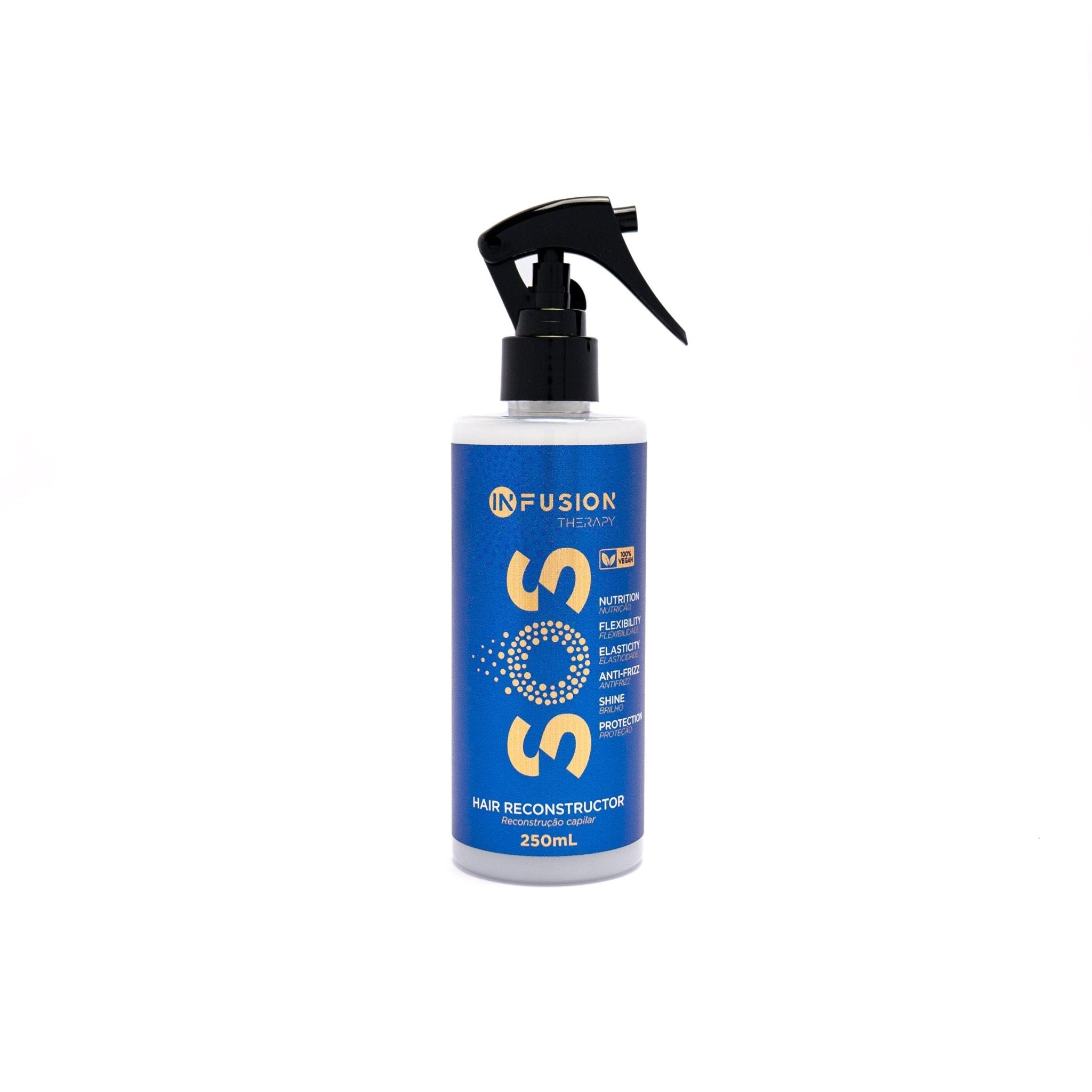 InFusion SOS Hair Reconstructor – Repair, Shine & Anti - Frizz NK - INF - SOS - 250ML Nano Kare